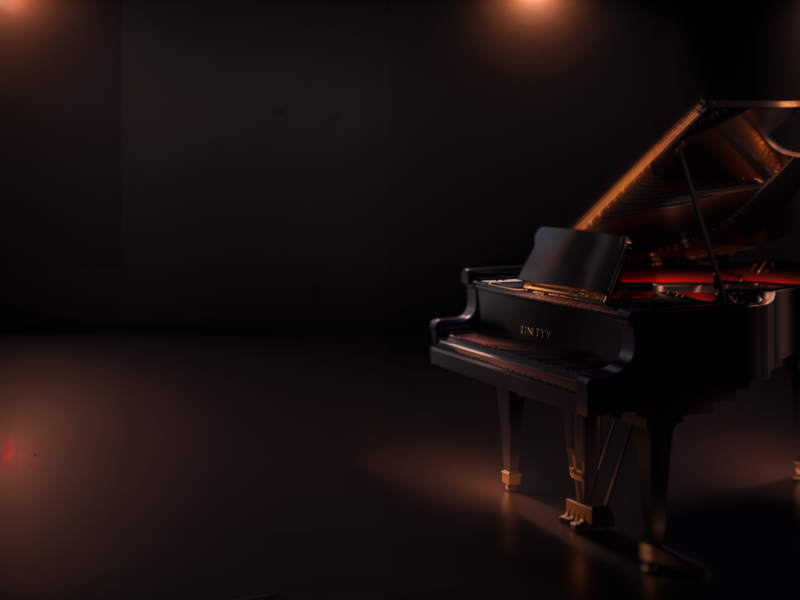 เสียงเปียโนจากห้องดนตรี